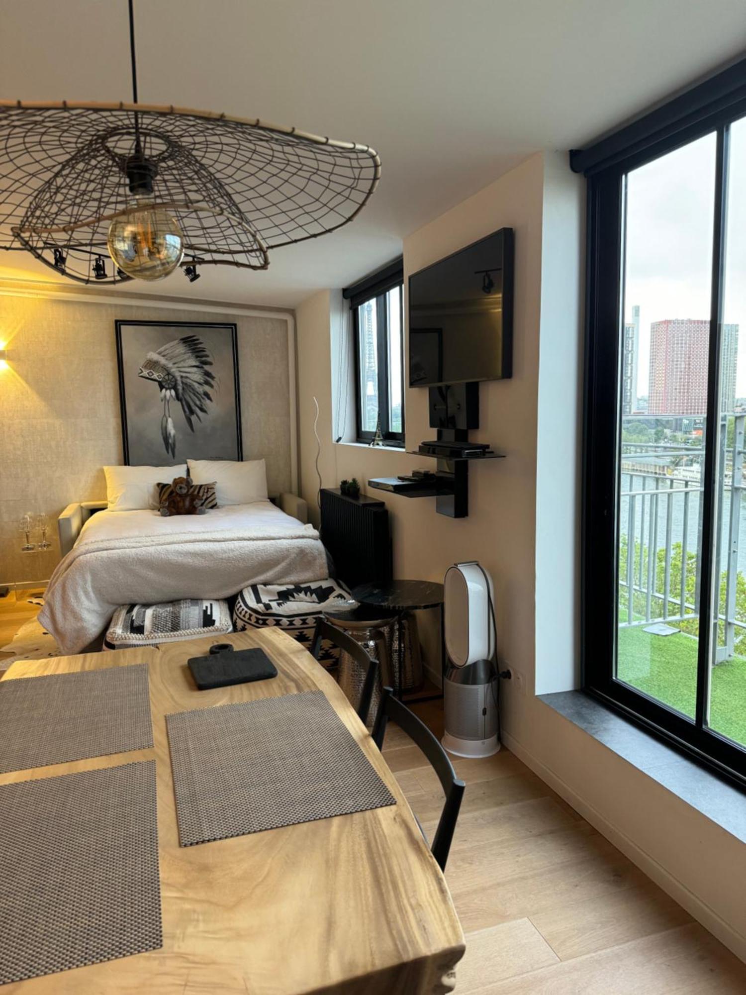 Appartement Vue Tour Eiffel Paris 16 Eme Exterior photo