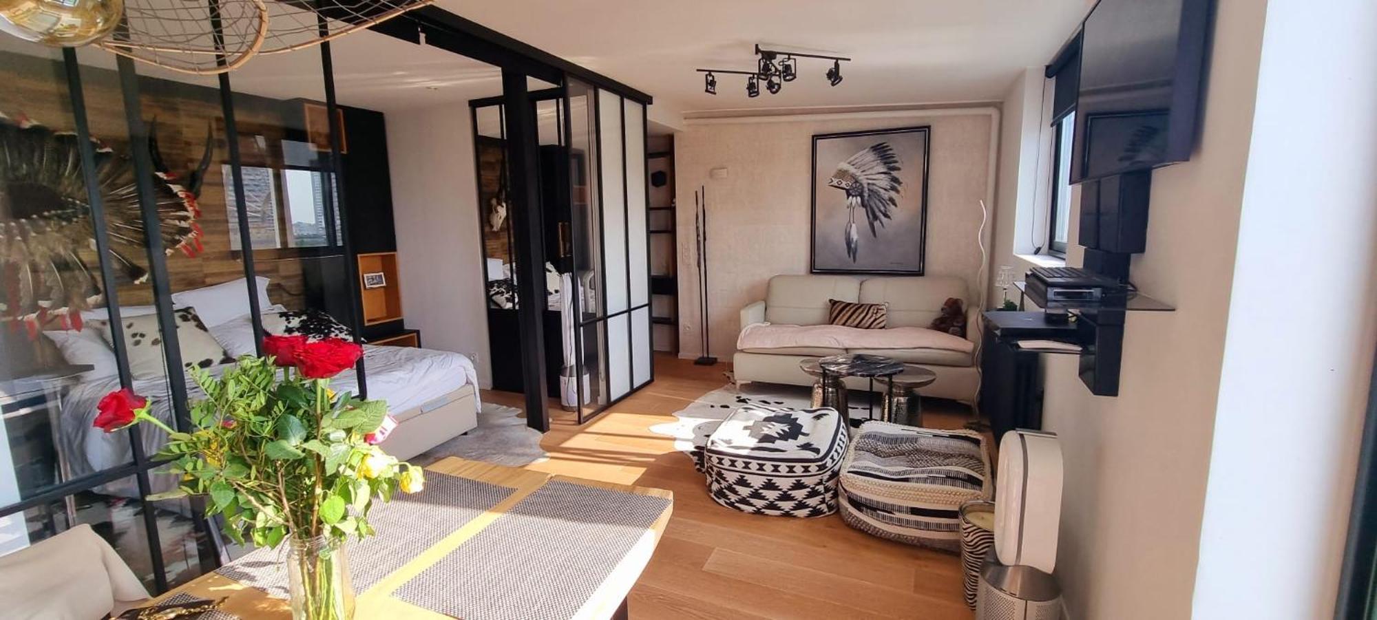 Appartement Vue Tour Eiffel Paris 16 Eme Exterior photo